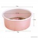 Angel Food Pan with Removable Loose Bottom 6-Inch Non-stick Aluminum alloy Chiffon Mold FDA Approved for Oven Baking One Part Pan (Rose Gold) - B07GKKK8LF
